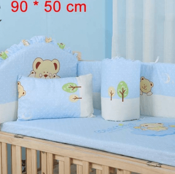 Five - piece cotton baby bed set - Krosscanada