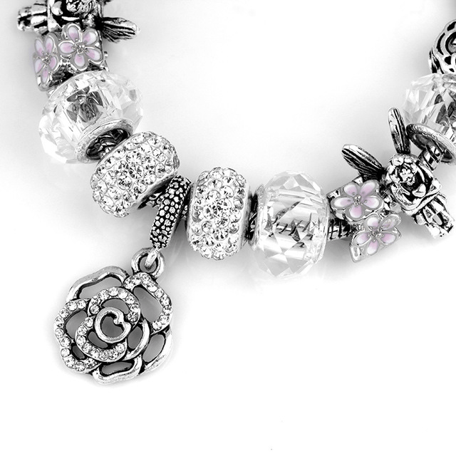 Flower bracelet - Krosscanada