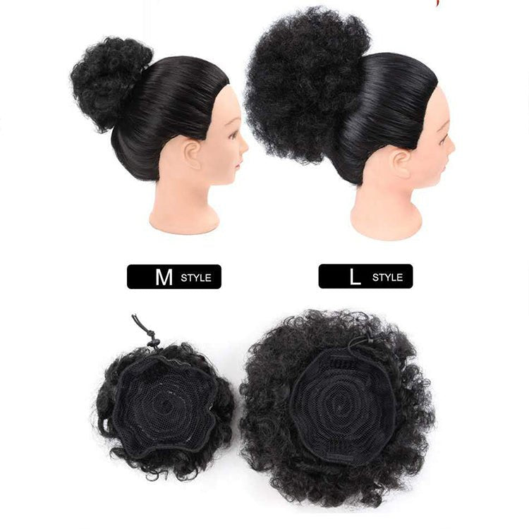 Flower bud meatball head wig wig - Krosscanada