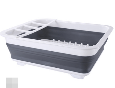 Folding Kitchen Dish Drainer Drying Rack Tableware Plate Holder Dinnerware Shelf Storage Organizer Kitchen Accessories - Krosscanada