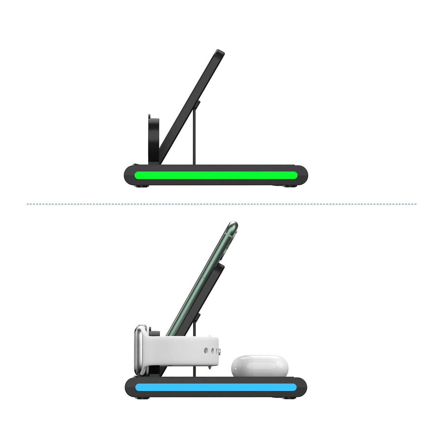 Folding Wireless Charging Detachable Wireless Charging Stand - Krosscanada