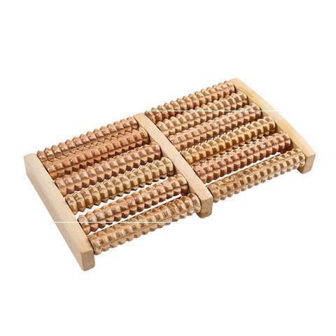 Foot Sole Foot Massager Wooden Roller Type Solid Wood - Krosscanada
