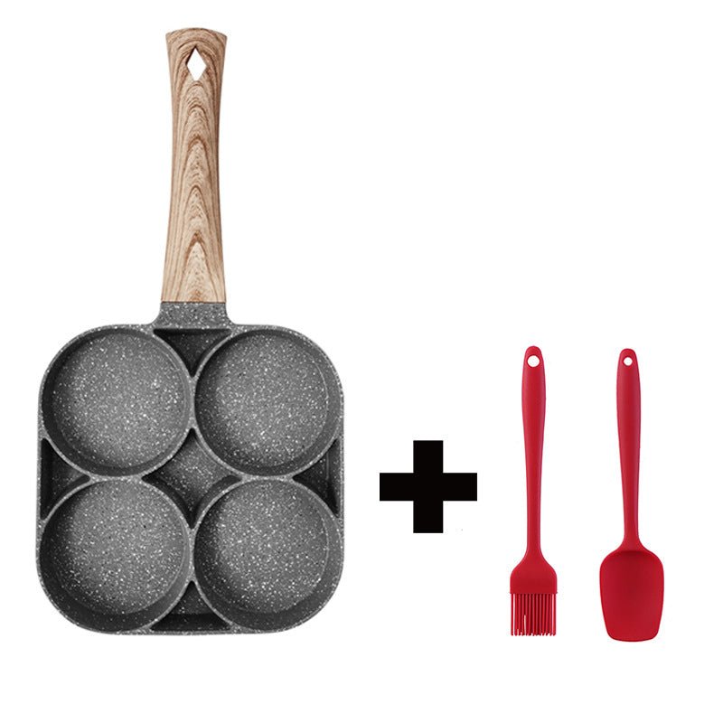 Four Hole Omelette Pan, Non - stick Pan - Krosscanada