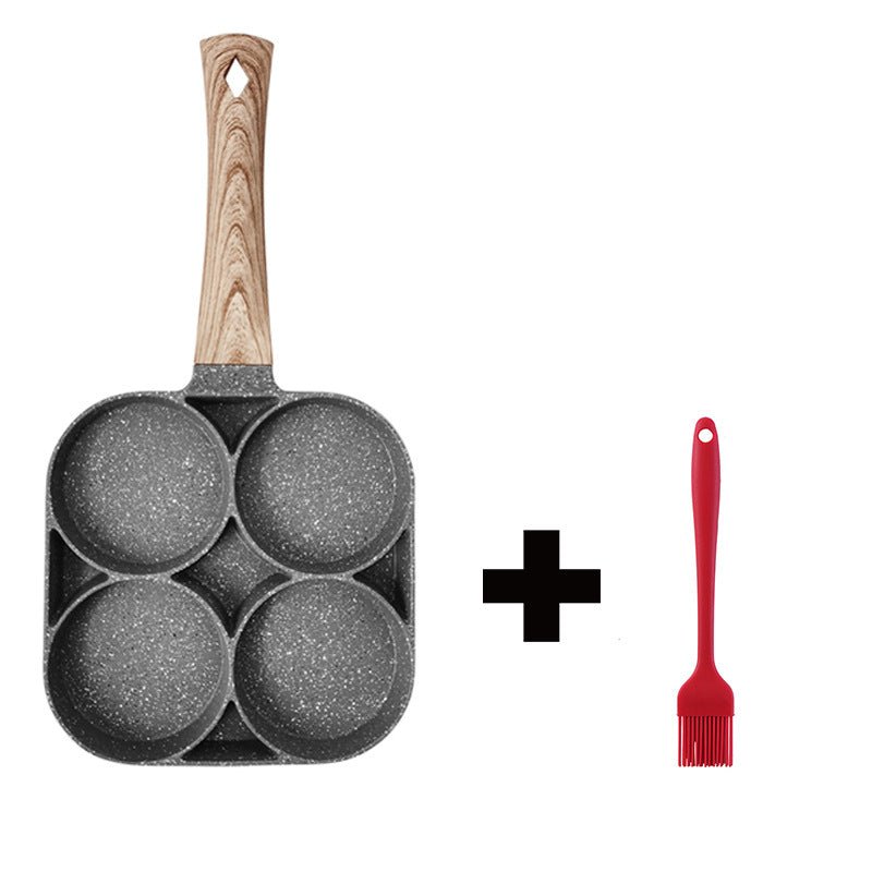 Four Hole Omelette Pan, Non - stick Pan - Krosscanada