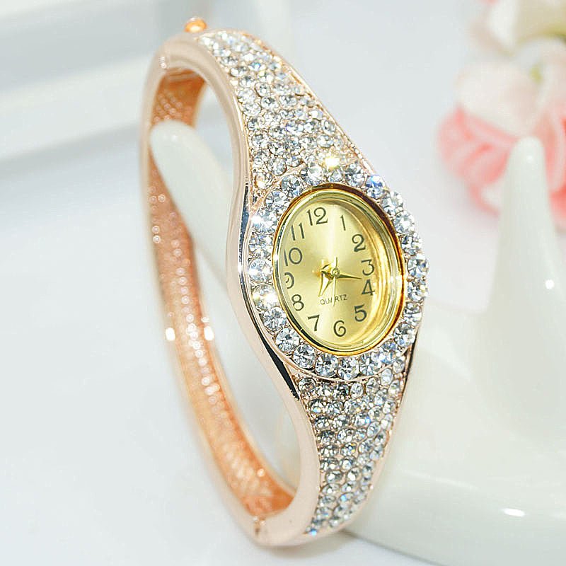 Full diamond bracelet watch - Krosscanada