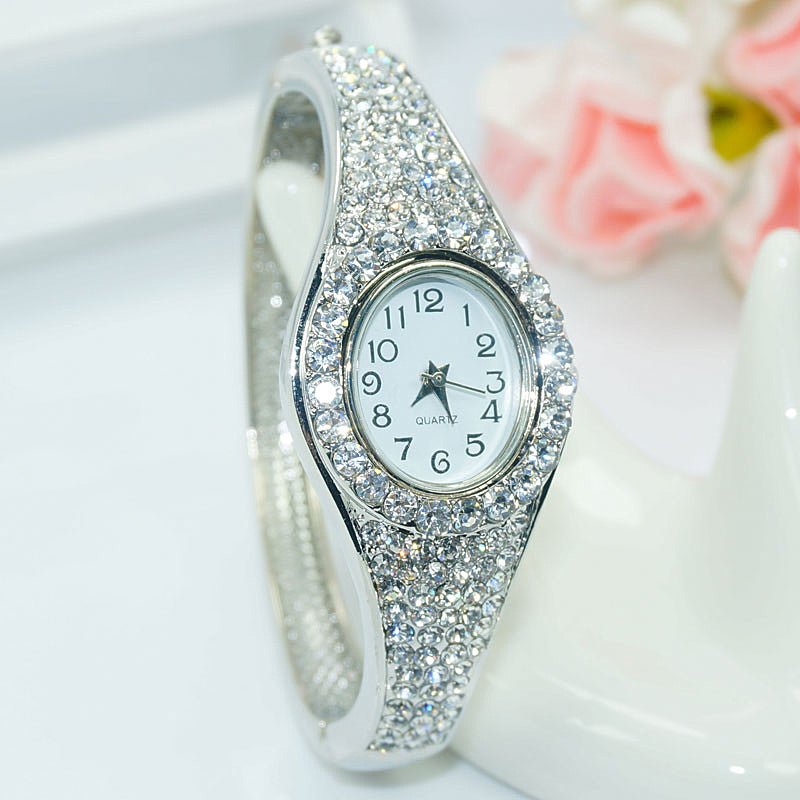 Full diamond bracelet watch - Krosscanada