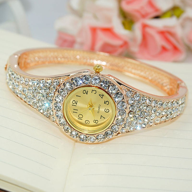 Full diamond bracelet watch - Krosscanada