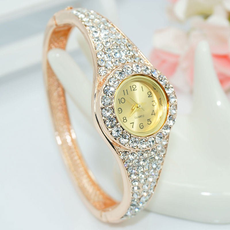Full diamond bracelet watch - Krosscanada