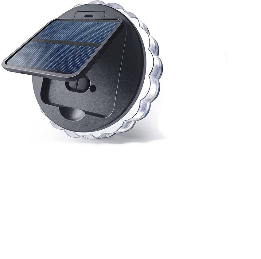 Garden Fence Lighting Solar Wall Light Home Decor Round Solar Lamp Led - Krosscanada