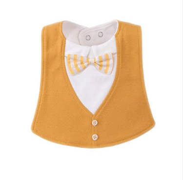 Gentleman Style Bibs Waterproof Baby Bib Novelty Burp Cloths Adjustable Newborn Toddler Infant Accessories - Krosscanada