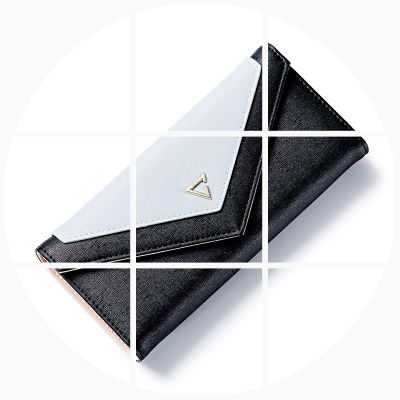 Geometric Envelope Women Wallet - Krosscanada