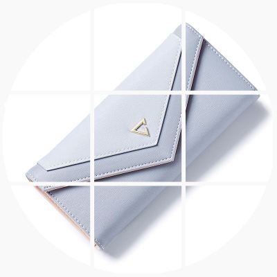 Geometric Envelope Women Wallet - Krosscanada
