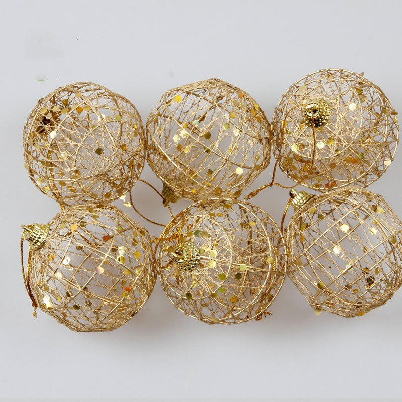 Gold dusted scaly Christmas ball - Krosscanada