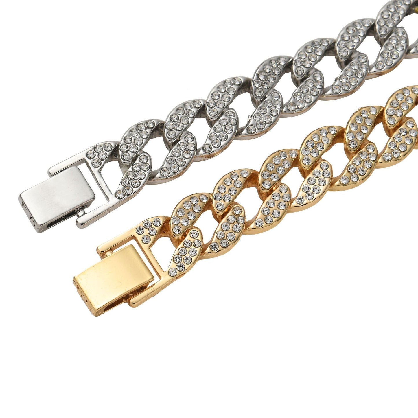 Gold Necklace Jewelry European And American Hip Hop Necklace Cuba - Krosscanada