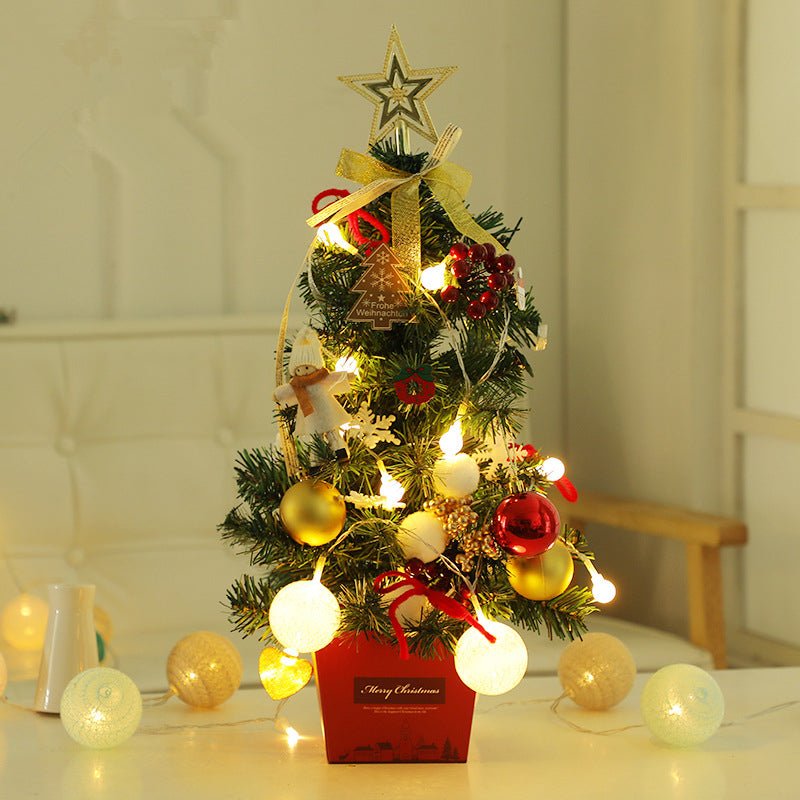 Golden Red Christmas Tree Package - Krosscanada