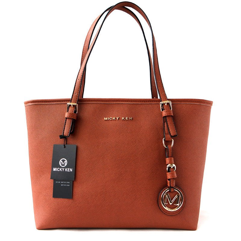 Handbag Cross Pattern Lady's One Shoulder Bag Women's Bag - Krosscanada