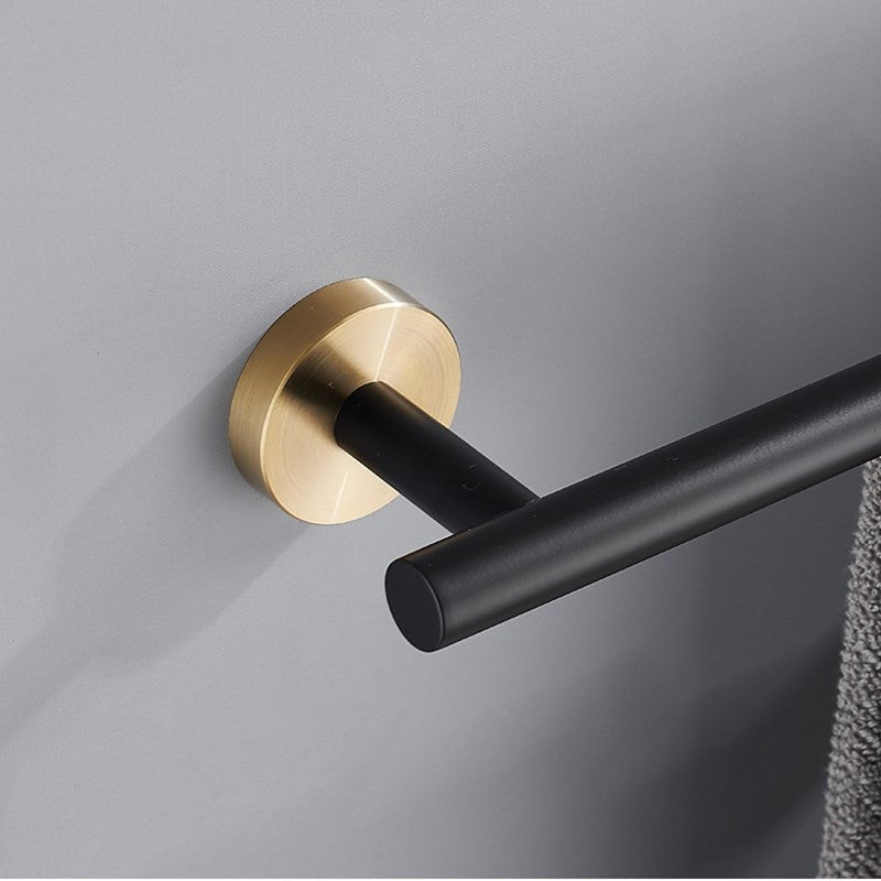 Hardware Pendant Set Bathroom Toilet Towel 304 Stainless Steel Towel Rack Hanging Ring - Krosscanada