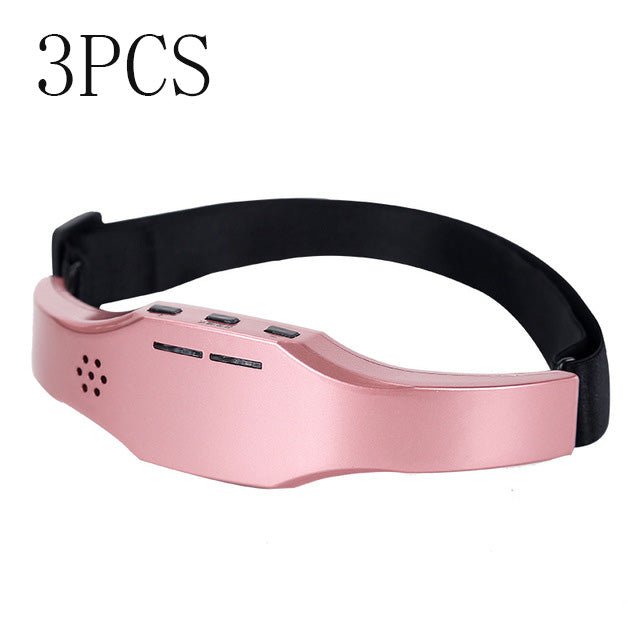 Head Massager Wireless Stress Relief Brain Massage Helmet Unisex Sleep Therapy Device - Krosscanada