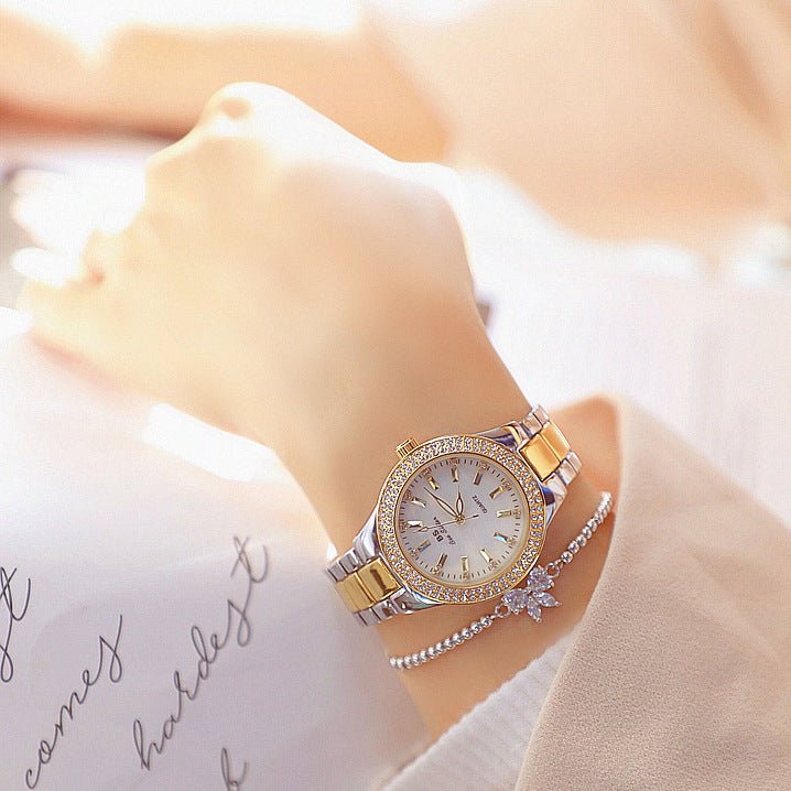 High - end linked watch bs full diamond female watch - Krosscanada