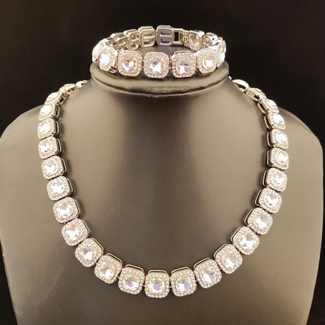 Hip Hop Zircon Necklace - Krosscanada