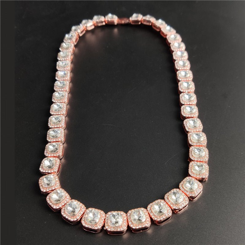 Hip Hop Zircon Necklace - Krosscanada