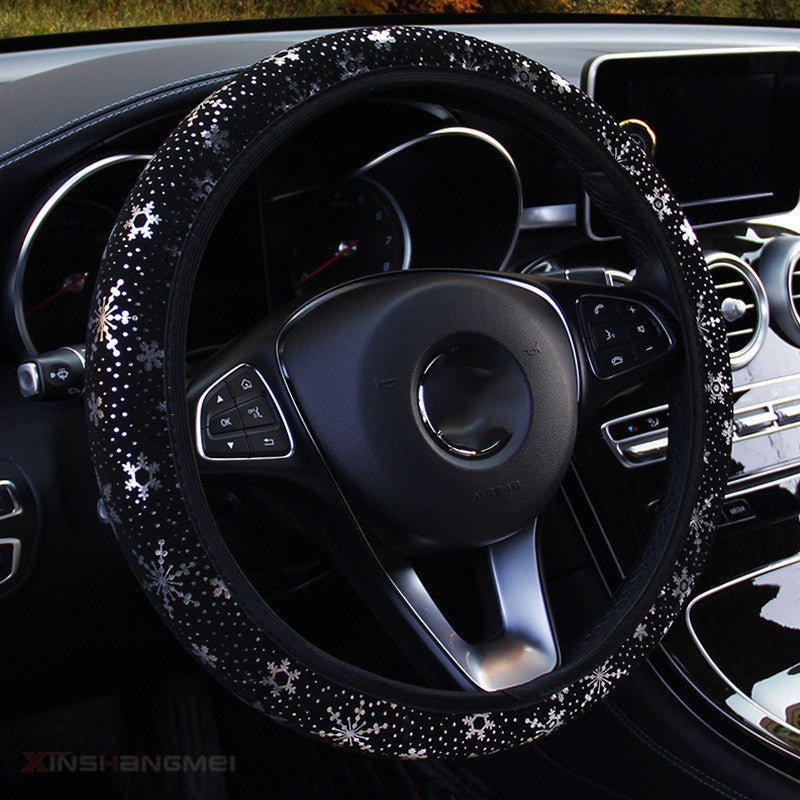 Hot Gilded Snowflake Car Steering Wheel - Krosscanada