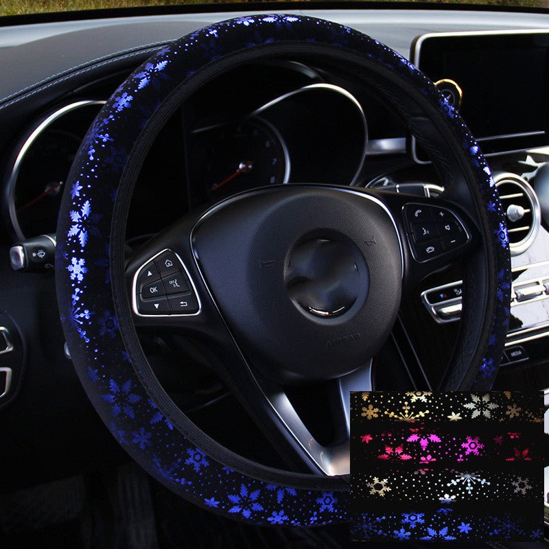 Hot Gilded Snowflake Car Steering Wheel - Krosscanada