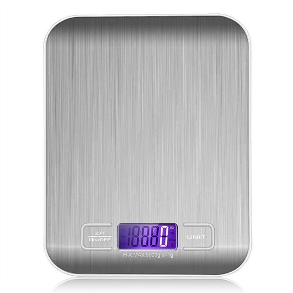 Household stainless steel kitchen electronic scales hardware baking electronic scales kitchen scales - Krosscanada