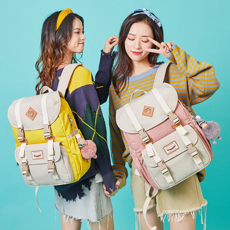 In Stocks Kids School Bags Girls Laptop Backpacks Waterproof - Krosscanada