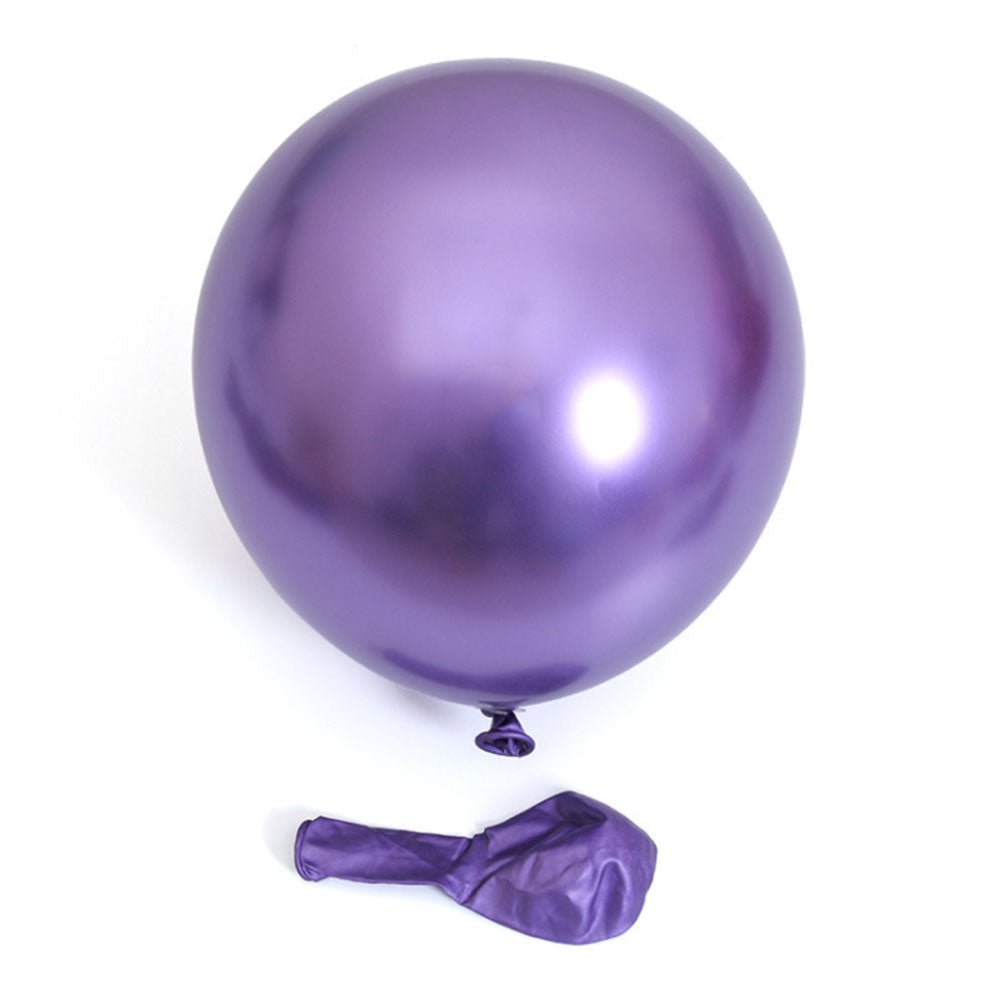 Ins Style 134 Purple Blue Metal Latex Balloon Chain Set Set - Krosscanada