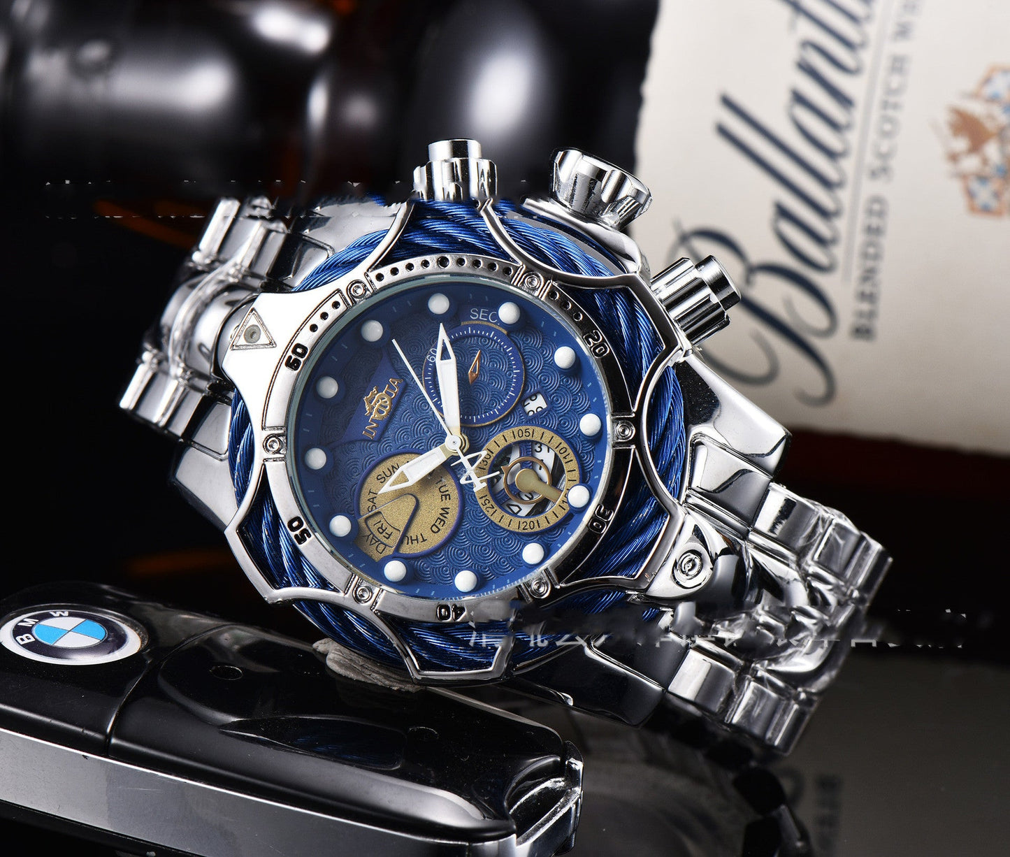 Invicta large plate watch clown Watch - Krosscanada