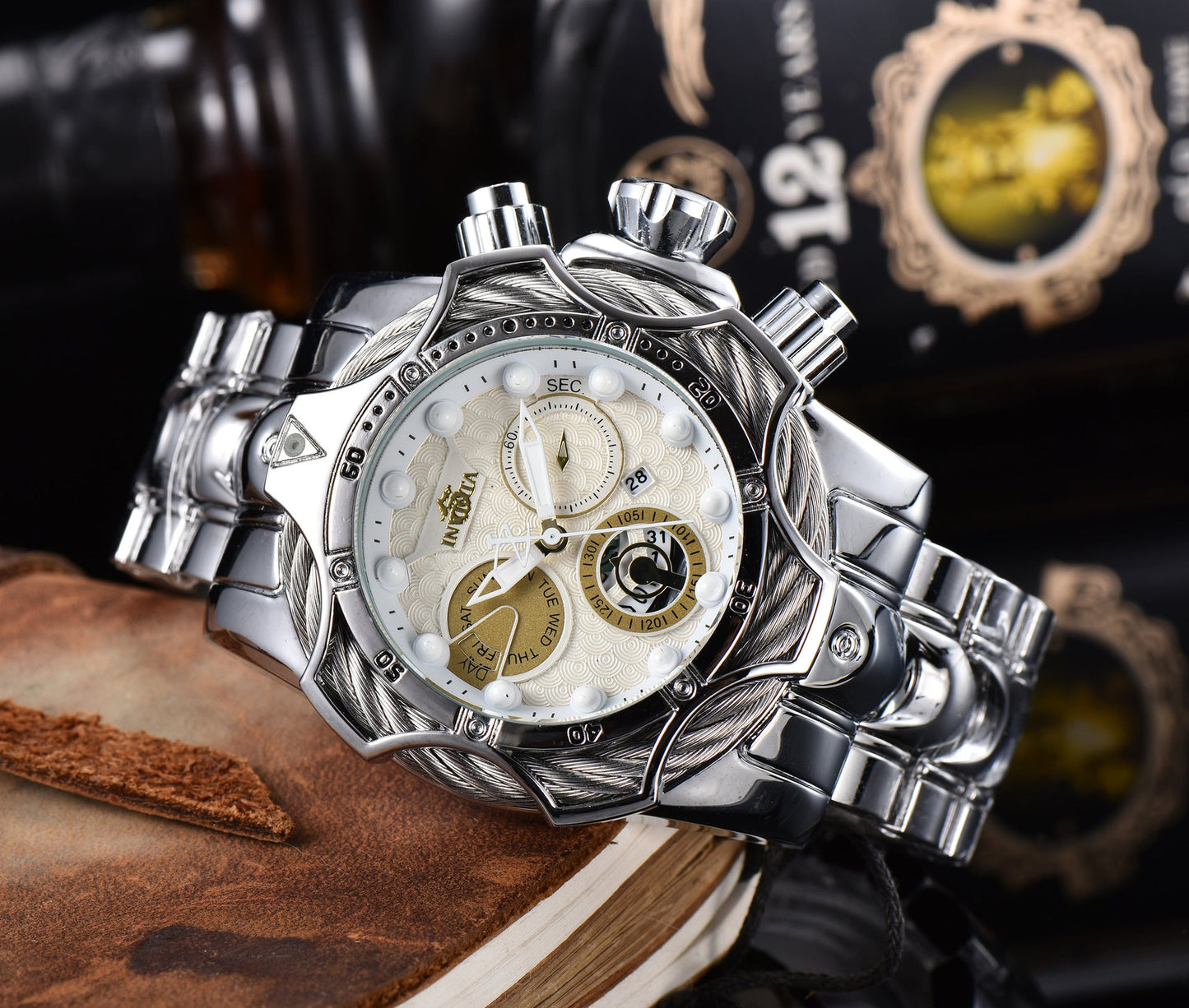 Invicta large plate watch clown Watch - Krosscanada