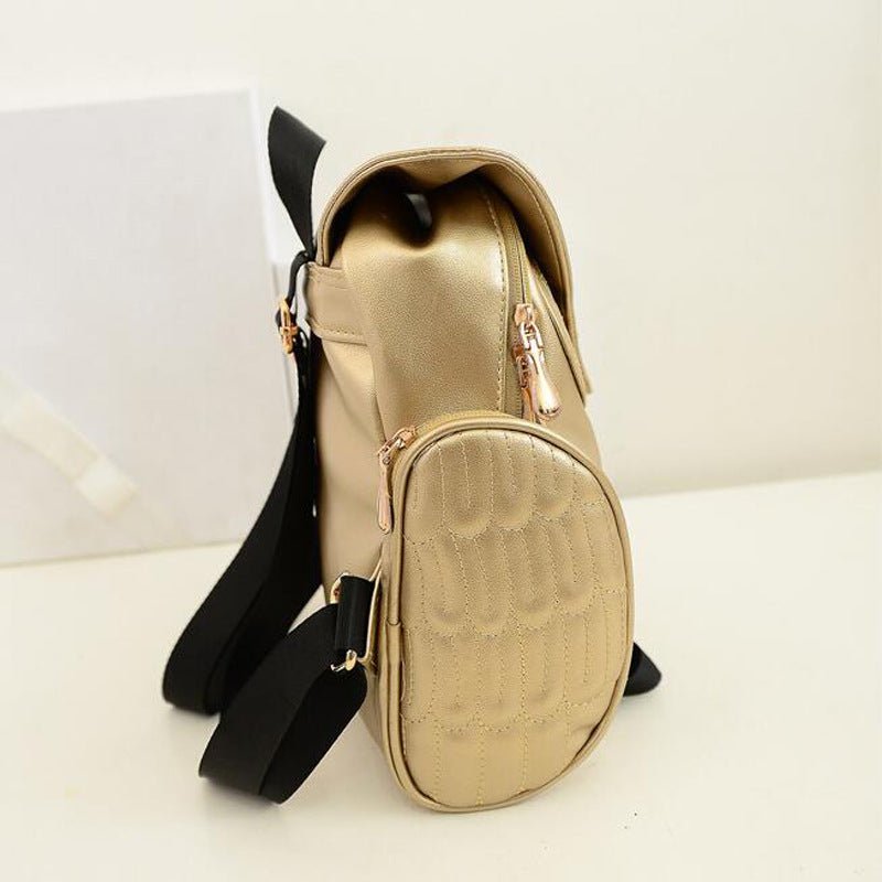 Japanese and Korean trends, women's Owl backpack, leisure travel bag, fashion personality cartoon Backpack - Krosscanada