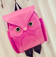 Japanese and Korean trends, women's Owl backpack, leisure travel bag, fashion personality cartoon Backpack - Krosscanada