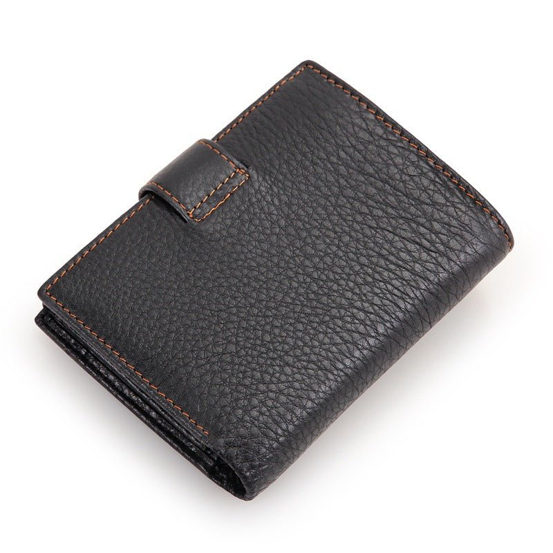 J.M.D first layer cowhide wallet multi - card leather men's wallet RFID foreign trade wallet - Krosscanada