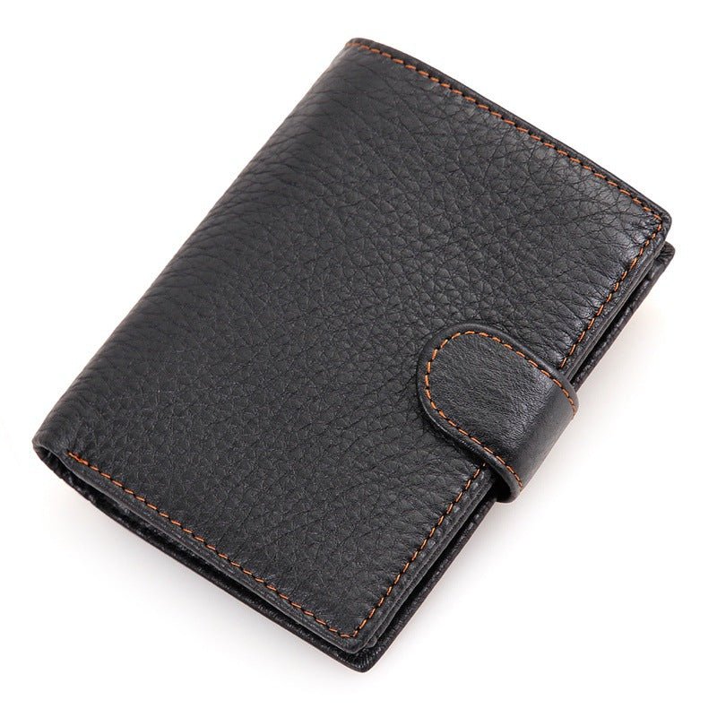 J.M.D first layer cowhide wallet multi - card leather men's wallet RFID foreign trade wallet - Krosscanada