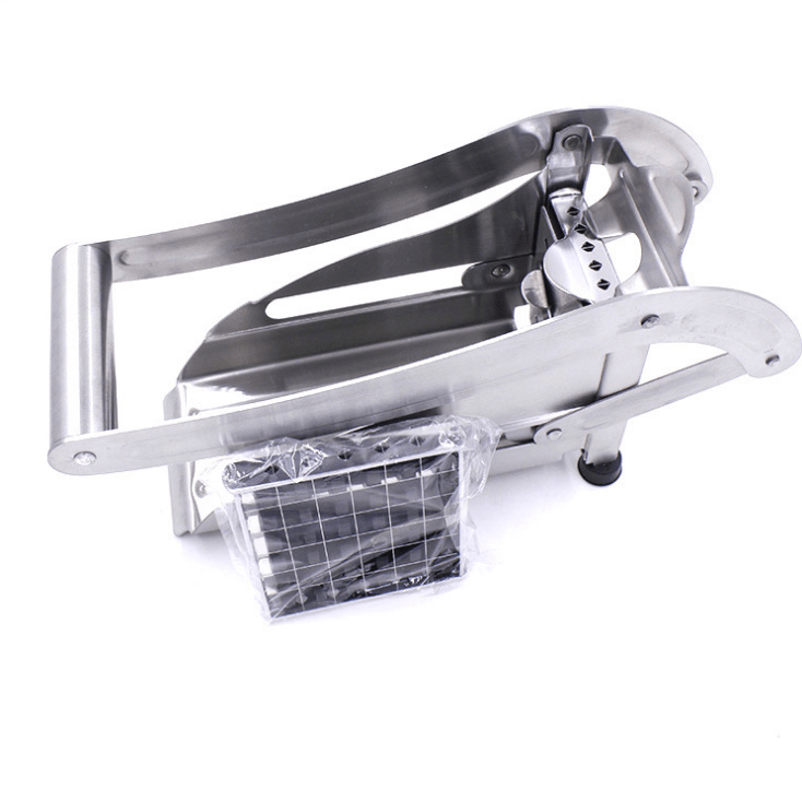 kitchen gadgets 2 Blades Potato Cutter Chopper Stainless French Fries Slicer for kitchen cortador de vegetales Home Kitchen Tool - Krosscanada