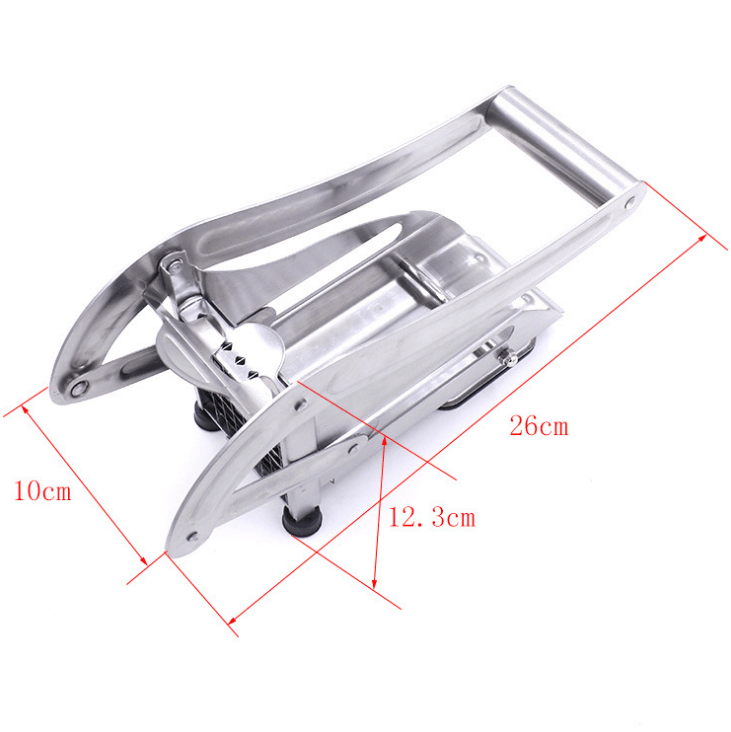 kitchen gadgets 2 Blades Potato Cutter Chopper Stainless French Fries Slicer for kitchen cortador de vegetales Home Kitchen Tool - Krosscanada