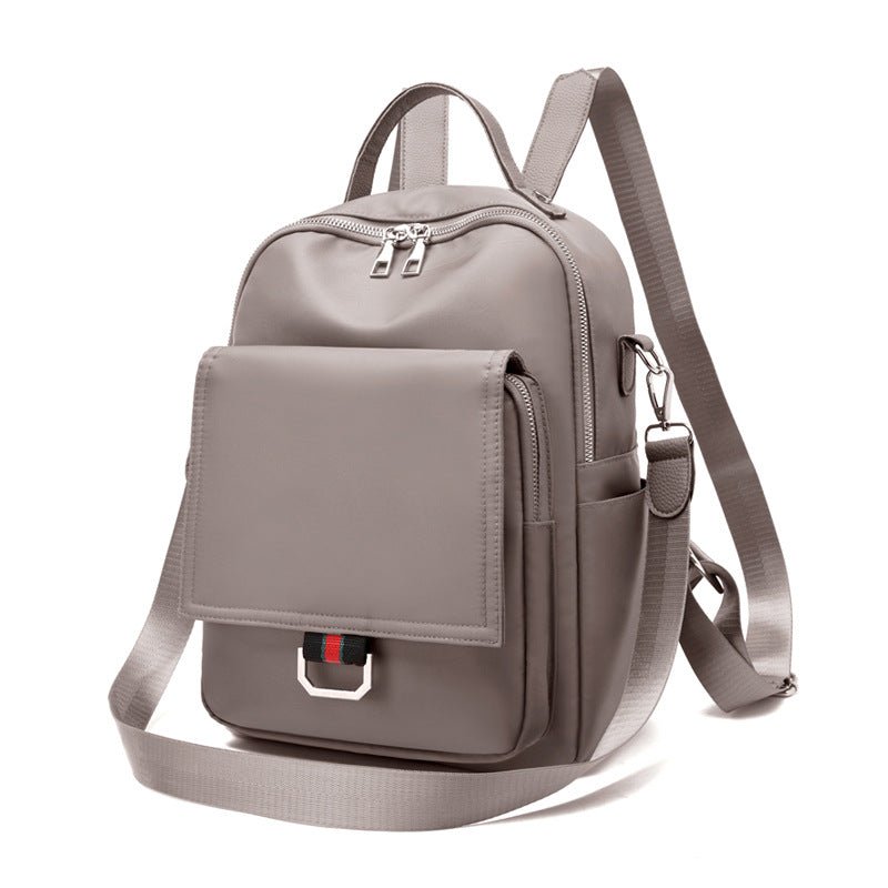 Ladies Backpack New Style Oxford Cloth Travel Bag Korean Girl School Bag Leisure Multifunctional Backpack - Krosscanada