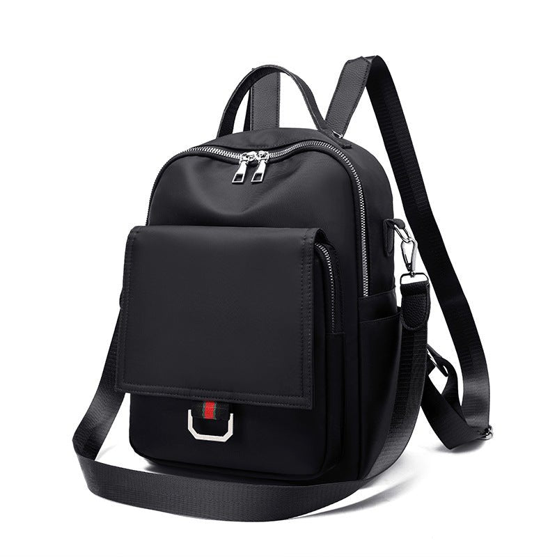 Ladies Backpack New Style Oxford Cloth Travel Bag Korean Girl School Bag Leisure Multifunctional Backpack - Krosscanada