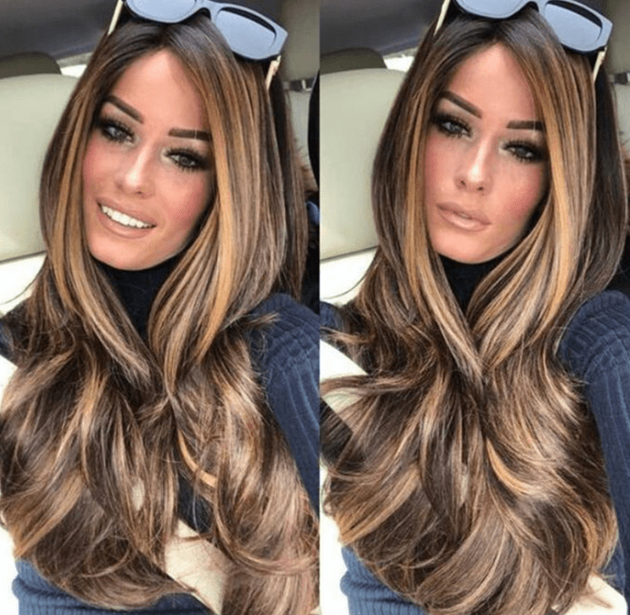 Ladies long curly hair set - Krosscanada