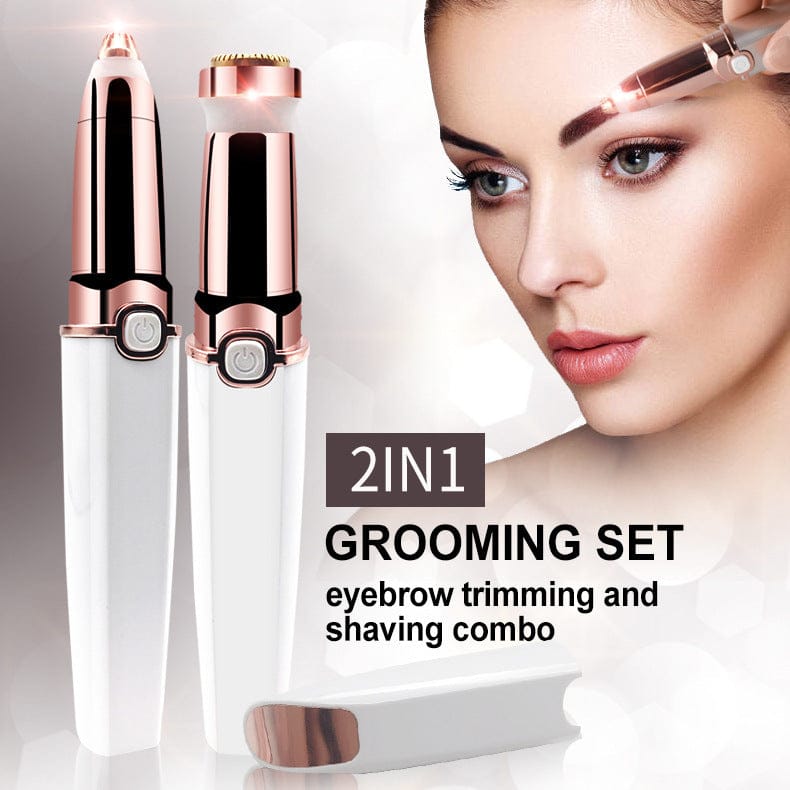Ladies Shaver 2 In 1 Lipstick Epilator Face - Krosscanada
