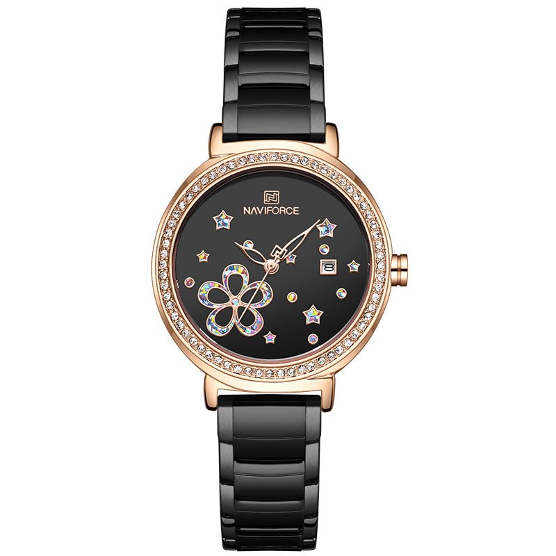 Ladies Watch Quartz Steel Band Watch - Krosscanada