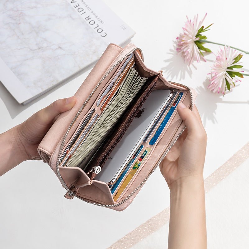 Large capacity stylish long wallet - Krosscanada