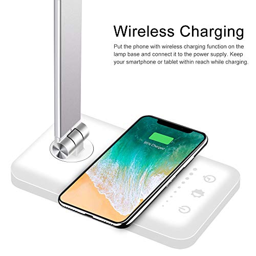 LED Desk Lamp with Wireless Charger - Krosscanada