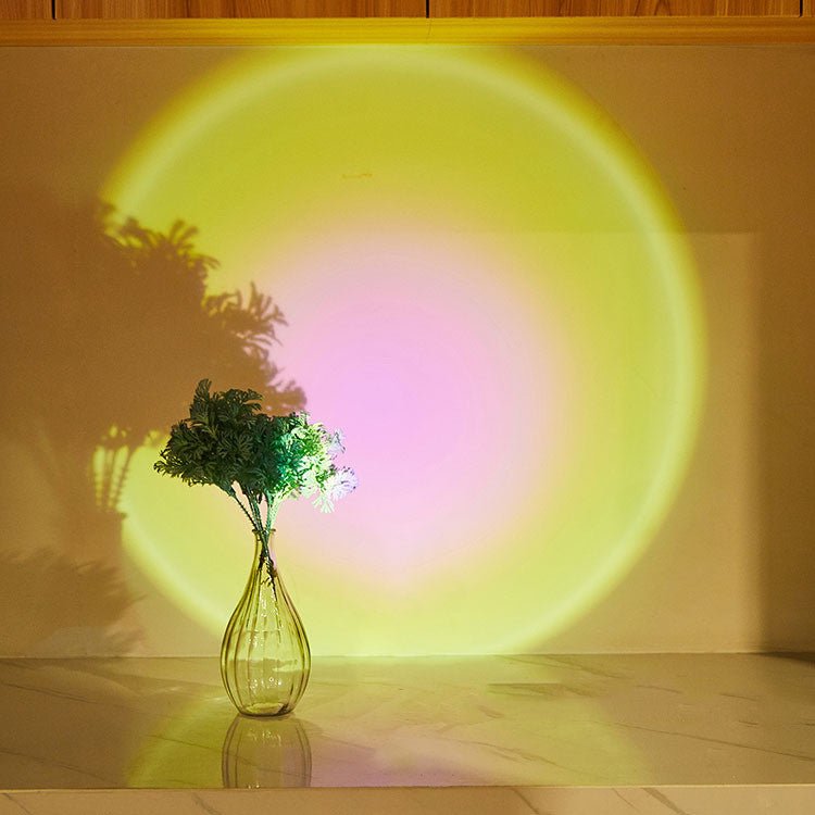 Led Lights Wireless Closet Kitchen Lights Under Furniture Battery Powered Sunset Nightlight Wall Lamp Bedroom Decoration Cabinet - Krosscanada