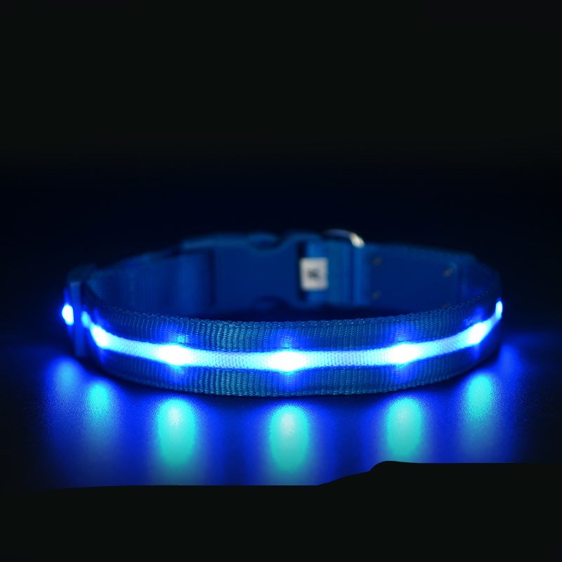 Luminous collar night pet USB charging - Krosscanada