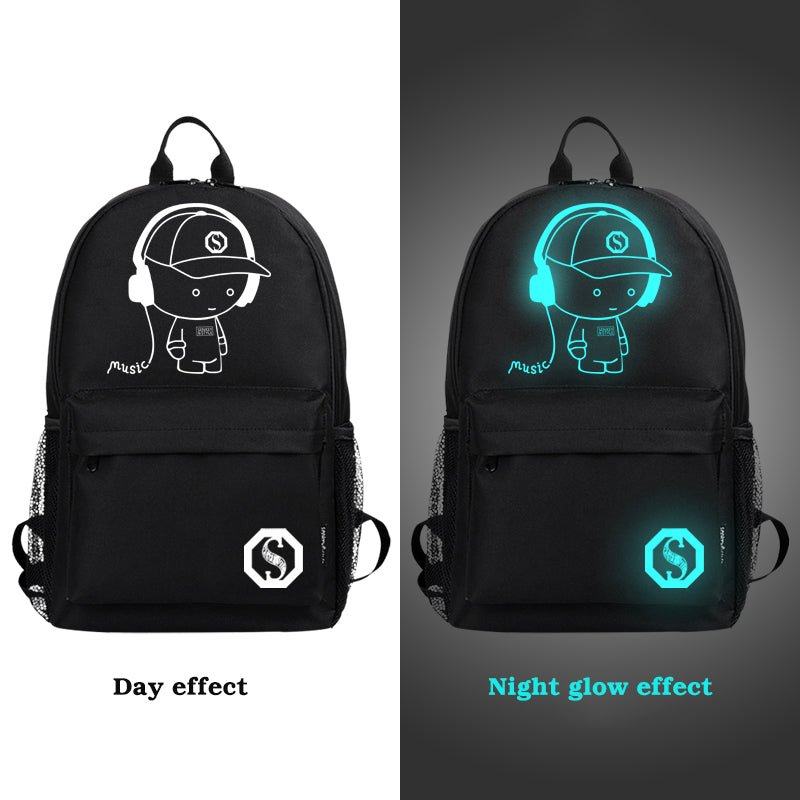 Luminous USB Charging Outdoor Leisure Bag - Krosscanada