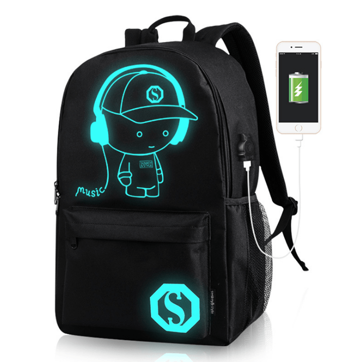 Luminous USB Charging Outdoor Leisure Bag - Krosscanada