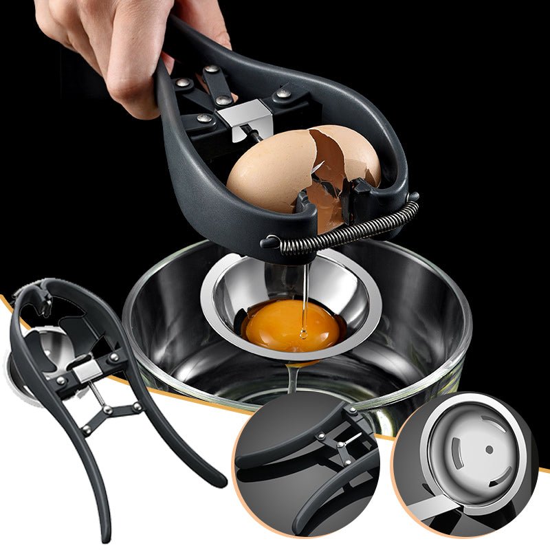 Manual Egg Tools Stainless Steel Egg Opener Scissors Eggshell Cracker Topper Eggs Opener Separator Kitchen Tools Accessories - Krosscanada